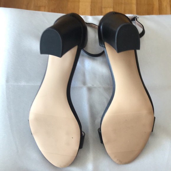 Madden Girl Beella Black Strapy block heels Sandals shoes 8.5 M party - Picture 10 of 10